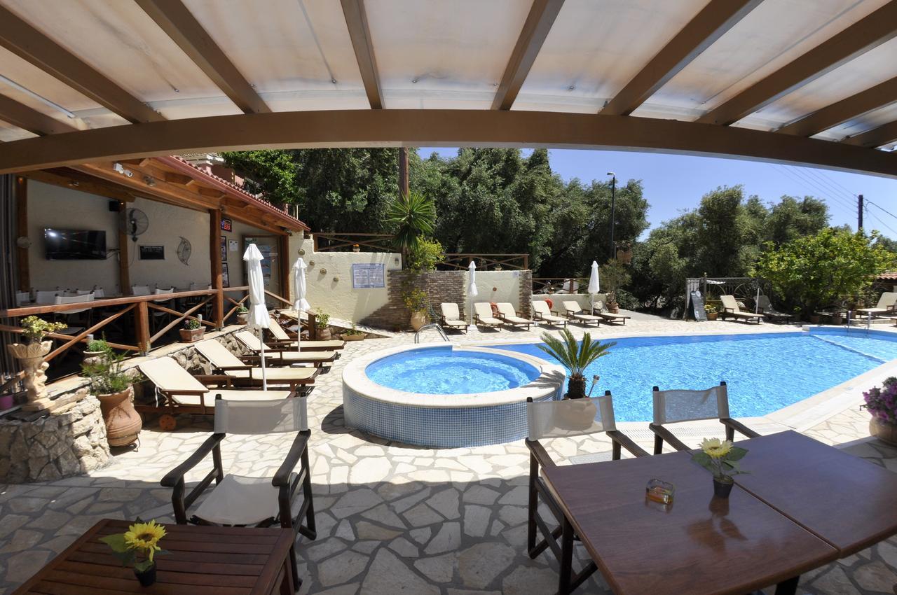 Angels Pool Studios And Apartments Paleokasztríca Kültér fotó